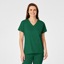 Cargar imagen en el visor de la galería, Filipina médica WonderWink 4 POCKET V-NECK SCRUB TOP 6319