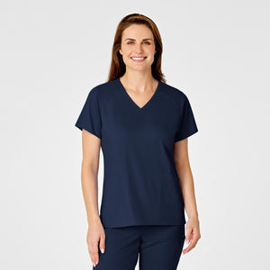 Filipina médica WonderWink 4 POCKET V-NECK SCRUB TOP 6319